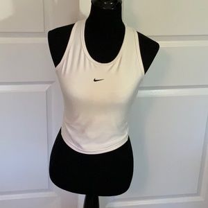 Nike dri-fit white running top